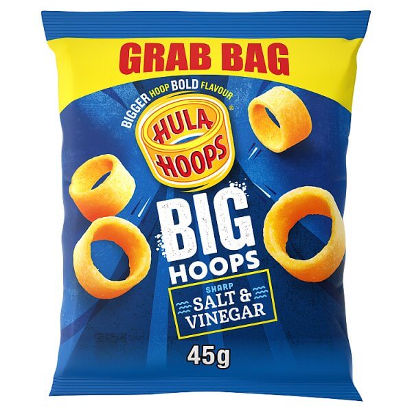 Hula Hoops Big Hoops Salt & Vinegar Grab Bag