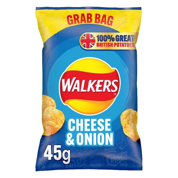 Walkers Cheese & Onion Grab Bag