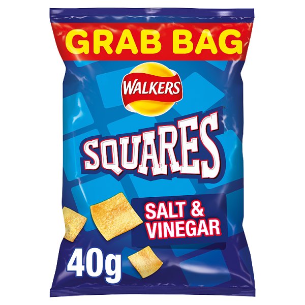 Walkers Squares Salt & Vinegar Grab Bag